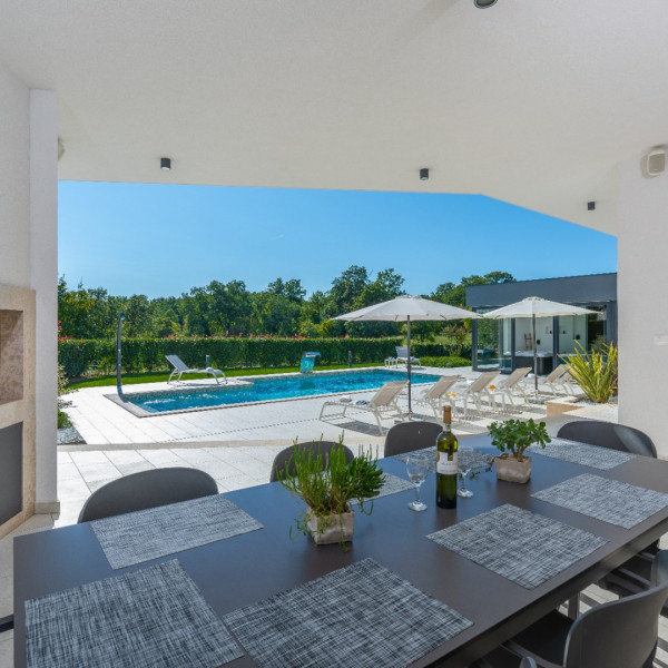 Küche, Villa Blanka, Villa Blanka mit pool, jacuzzi und fitnessraum, Kringa, Istrien, Kroatien Kringa